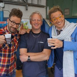 Tijdens de Koefnoen opname genaamd.. Baristo's